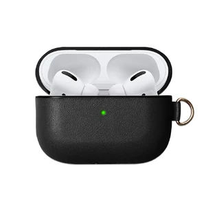 Черный кожаный чехол iLoungeMax для наушников Apple AirPods Pro  - Фото 1