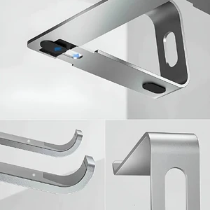 Алюминиевая подставка iLoungeMax Aluminum Laptop Stand Silver для MacBook - Фото 5