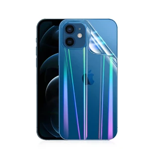 Задня захисна гідрогелева плівка з градієнтом iLoungeMax Hydrogel Film Aurora для iPhone 12 mini