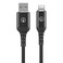 Плетений кабель Lightning to USB для iPhone / iPad / iPod | oneLounge 1Power MFi (1 m) - Фото 2