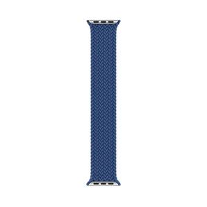 Плетеный монобраслет iLoungeMax Braided Solo Loop Atlantic Blue для Apple Watch 41mm | 40mm | 38mm Size M OEM - Фото 3