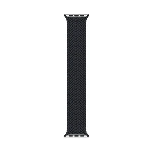 Плетеный монобраслет iLoungeMax Braided Solo Loop Charcoal Black для Apple Watch 41mm | 40mm | 38mm Size M OEM - Фото 3