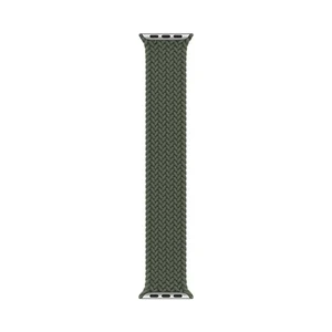 Плетений монобраслет iLoungeMax Braided Solo Loop Inverness Green для Apple Watch Ultra 49mm | 45mm | 44mm | 42mm Size M OEM - Фото 3