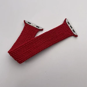 Плетений монобраслет iLoungeMax Braided Solo Loop Red для Apple Watch Ultra 49mm | 45mm | 44mm | 42mm Size M OEM - Фото 6