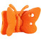 Детский чехол iLoungeMax Cartoon Butterfly Orange для Apple iPad Apple iPad 9 | 8 | 7 10.2" (2021 | 2020 | 2019) | Air 3 10.5" | Pro 10.5" - Фото 3