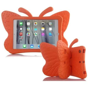 Дитячий (протиударний) чохол iLoungeMax Cartoon Butterfly Orange для Apple iPad 5 | 6 | Pro 9,7" |  Air 2 | Air 1  - Фото 1