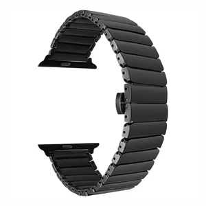 Керамический ремешок iLoungeMax Ceramic Band Strap Black для Apple Watch 41mm | 40mm | 38mm  - Фото 1
