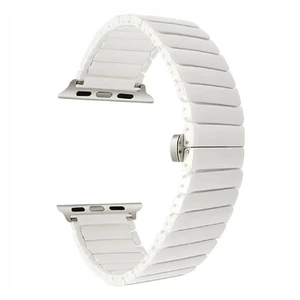Керамический ремешок iLoungeMax Ceramic Band Strap White для Apple Watch 41mm | 40mm | 38mm  - Фото 1