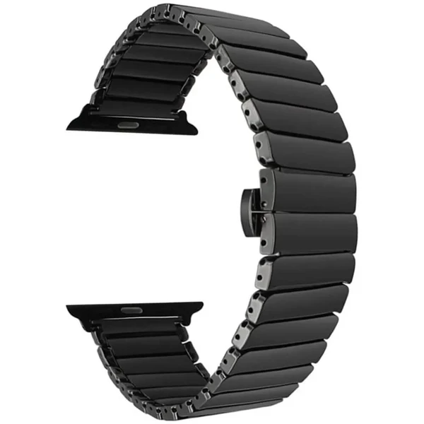 Керамічний ремінець iLoungeMax Ceramic Band Strap Black для Apple Watch Ultra 49mm | 45mm | 44mm | 42mm у Рівному