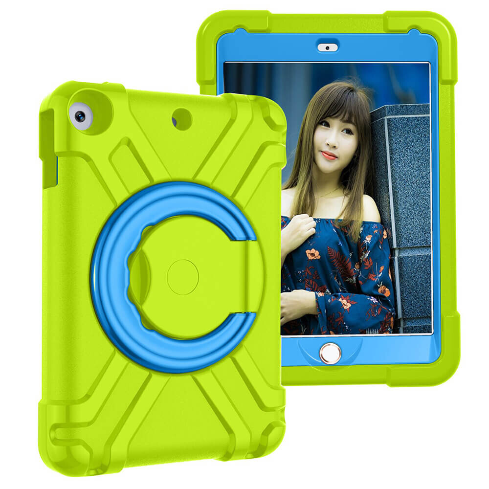 Детский противоударный чехол iLoungeMax Children Case 360 Green | Blue для iPad 8 | 7 10.2" (2020 | 2019)