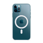 Прозорий силіконовий чохол iLoungeMax Clear Case MagSafe для iPhone 12 Pro Max OEM