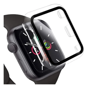 Прозрачный чехол с защитным стеклом iLoungeMax Clear Premium Case PC+Glass для Apple Watch 40mm - Фото 2