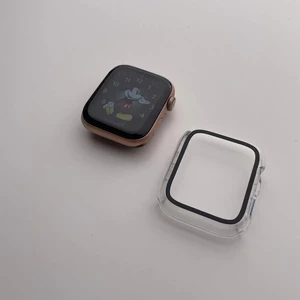 Прозрачный чехол с защитным стеклом iLoungeMax Clear Premium Case PC+Glass для Apple Watch 44mm - Фото 4
