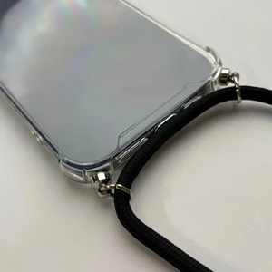 Прозорий чохол на шнурку iLoungeMax Crossbody Case Soft TPU Clear для iPhone 12 Pro Max - Фото 4