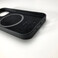 Кожаный чехол iLoungeMax Genuine Leather Case MagSafe Black для iPhone 12 | 12 Pro ОЕМ