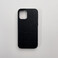 Кожаный чехол iLoungeMax Genuine Leather Case MagSafe Black для iPhone 12 mini ОЕМ - Фото 3