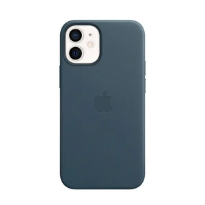 Кожаный чехол iLoungeMax Genuine Leather Case MagSafe Baltic Blue для iPhone 12 | 12 Pro ОЕМ - Фото 2