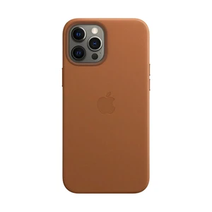 Шкіряний чохол iLoungeMax Genuine Leather Case MagSafe Brown для iPhone 12 | 12 Pro ОЕМ  - Фото 1