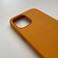 Кожаный чехол iLoungeMax Genuine Leather Case MagSafe California Poppy для iPhone 12 Pro Max ОЕМ