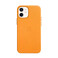 Шкіряний чохол iLoungeMax Genuine Leather Case MagSafe Orange для iPhone 12 | 12 Pro ОЕМ - Фото 2