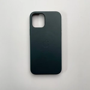 Шкіряний чохол iLoungeMax Genuine Leather Case MagSafe Pine Green для iPhone 12 | 12 Pro ОЕМ - Фото 2