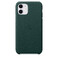 Кожаный чехол iLoungeMax Leather Case Forest Green для iPhone 11 OEM  - Фото 1