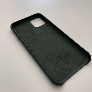 Кожаный чехол iLoungeMax Leather Case Forest Green для iPhone 11 Pro Max OEM (MX0C2) - Фото 3