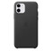 Кожаный чехол iLoungeMax Leather Case Black для iPhone 11 OEM