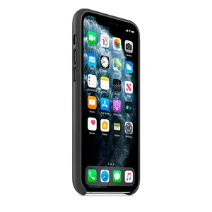 Кожаный чехол iLoungeMax Leather Case Black для iPhone 11 Pro OEM (MWYE2) - Фото 3