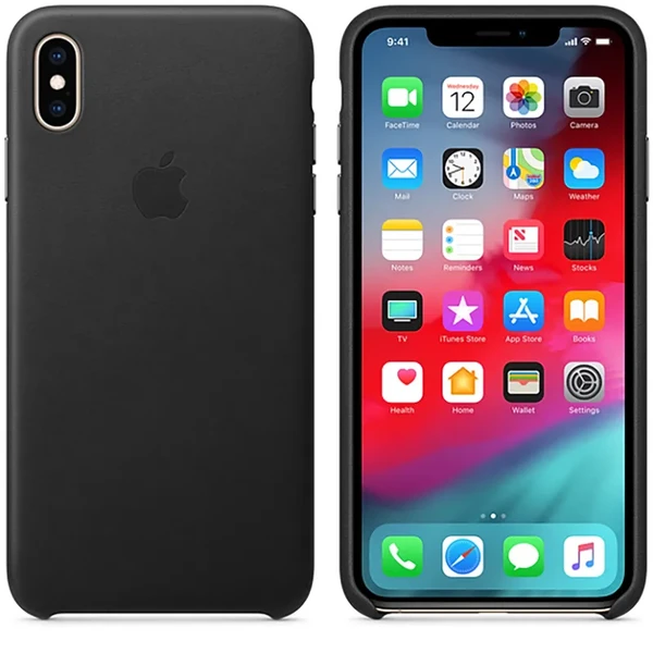 Шкіряний чохол iLoungeMax Leather Case Black для iPhone XS Max OEM у Вінниці