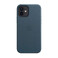 Кожаный чехол iLoungeMax Leather Case MagSafe Baltic Blue для iPhone 12 | 12 Pro OEM (с поддержкой анимации)