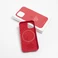 Шкіряний чохол iLoungeMax Leather Case MagSafe Red для iPhone 12 | 12 Pro OEM (з підтримкою анімації) - Фото 4