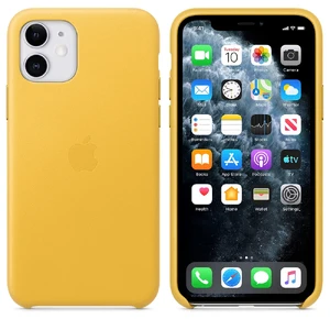 Шкіряний чохол iLoungeMax Leather Case Meyer Lemon для iPhone 11 OEM - Фото 2