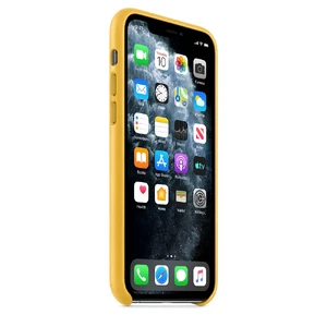 Шкіряний чохол iLoungeMax Leather Case Meyer Lemon для iPhone 11 OEM - Фото 3