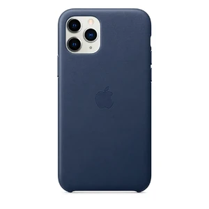Кожаный чехол iLoungeMax Leather Case Midnight Blue для iPhone 11 Pro OEM (MWYG2)  - Фото 1