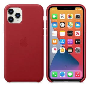 Шкіряний чохол iLoungeMax Leather Case (PRODUCT) RED для iPhone 11 Pro OEM (MWYF2) - Фото 2