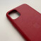 Кожаный чехол iLoungeMax Leather Case RED для iPhone 11 OEM - Фото 5