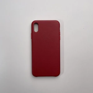 Шкіряний чохол iLoungeMax Leather Case RED для iPhone XS Max OEM - Фото 2