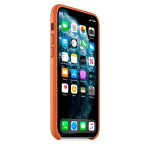 Шкіряний чохол iLoungeMax Leather Case Saddle Brown для iPhone 11 OEM - Фото 3