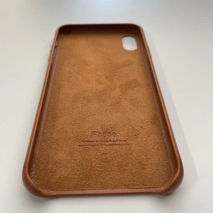 Шкіряний чохол iLoungeMax Leather Case Saddle Brown для iPhone XS Max OEM - Фото 4