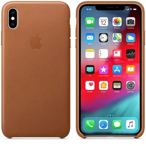 Шкіряний чохол iLoungeMax Leather Case Saddle Brown для iPhone XS Max OEM  - Фото 1