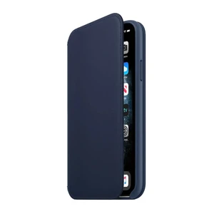 Шкіряний чохол-гаманець iLoungeMax Leather Folio Midnight Blue для iPhone 11 OEM  - Фото 1