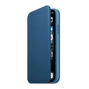 Шкіряний чохол-гаманець iLoungeMax Leather Folio Cosmos Blue для iPhone 11 Pro Max OEM  - Фото 1