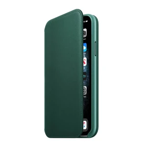 Шкіряний чохол-гаманець iLoungeMax Leather Folio Forest Green для iPhone 11 Pro OEM  - Фото 1