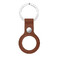 Брелок с кольцом iLoungeMax Leather Key Ring Saddle Brown для AirTag ОЕМ - Фото 3
