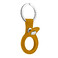 Брелок с кольцом iLoungeMax Leather Key Ring California Poppy для AirTag ОЕМ - Фото 3