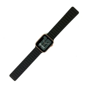 Ремінець iLoungeMax Leather Link Magnetic Black для Apple Watch Ultra 49mm | 45mm | 44mm | 42mm (M | L) OEM - Фото 2