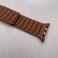 Ремешок iLoungeMax Leather Link Magnetic Saddle Brown для Apple Watch 41mm | 40mm | 38mm (S | M) OEM - Фото 4
