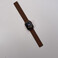 Ремешок iLoungeMax Leather Link Magnetic Saddle Brown для Apple Watch 45mm | 44mm | 42mm (M | L) OEM