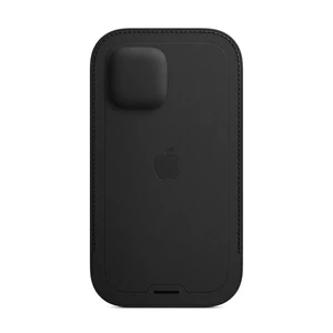 Кожаный чехол-бумажник iLoungeMax Leather Sleeve with MagSafe Black для iPhone 12 Pro Max OEM - Фото 2